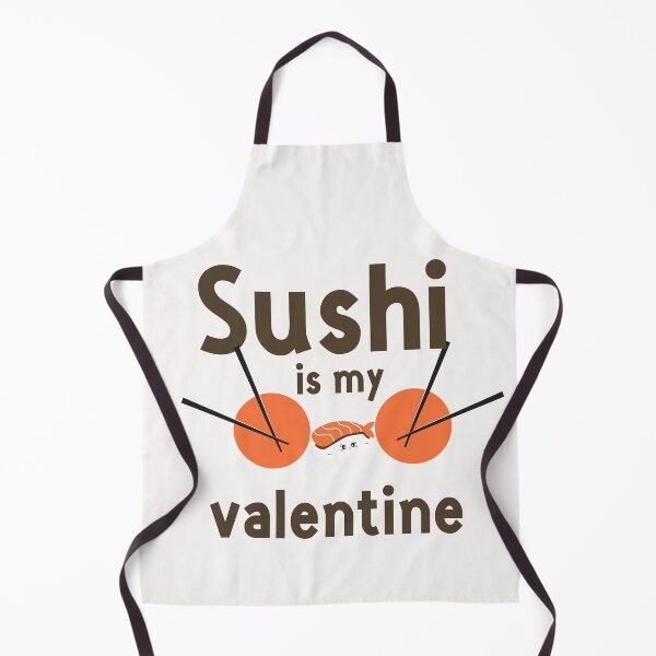 Item preview, sushi is my valentine designed and sold by Jemsruk.