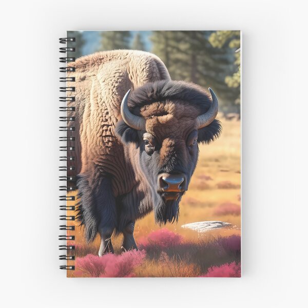 Item preview, Picture of an American Bison in the Wild designed and sold by Petalandfur.
