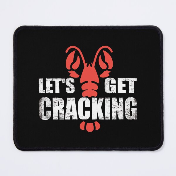 Item preview, Let's Get Cracking for Crawfish and Seafood lovers designed and sold by Merchandiser099.