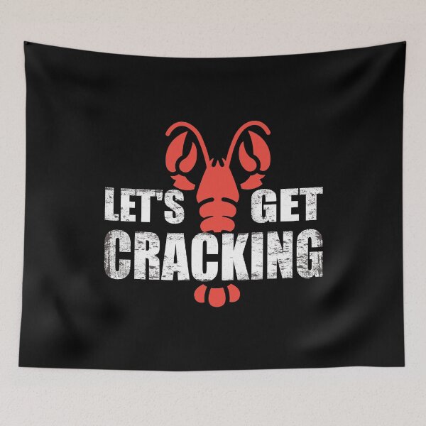 Item preview, Let's Get Cracking for Crawfish and Seafood lovers designed and sold by Merchandiser099.