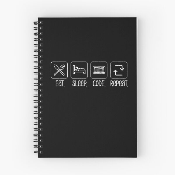 Item preview, Eat. Sleep. Code. Repeat. - Programmer's Life designed and sold by Sir Meow Meow.