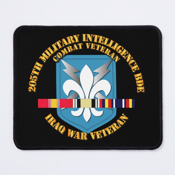 Item preview, Army - 205th MI Bde - Iraq Vet  w SVC Ribbons designed and sold by Military Insignia Products.