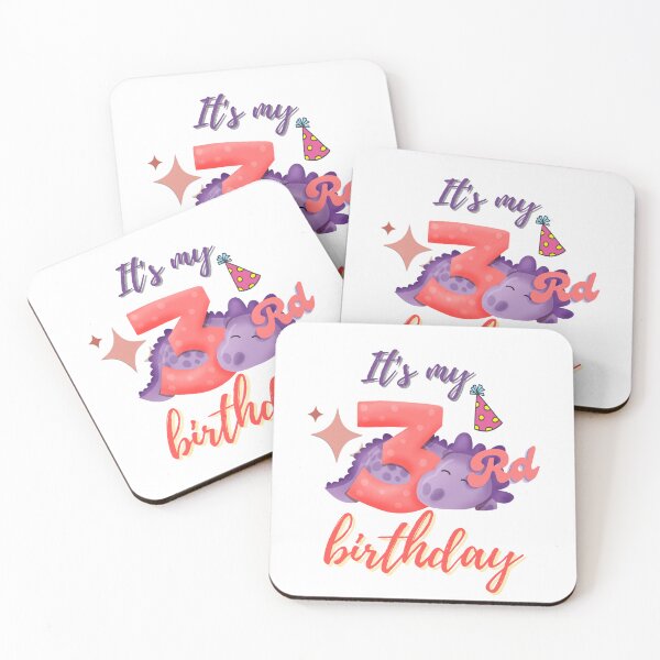 Item preview, Kids It's My 3rd Birthday 3 three Happy Birthday Boys or Girls designed and sold by iliassmes.