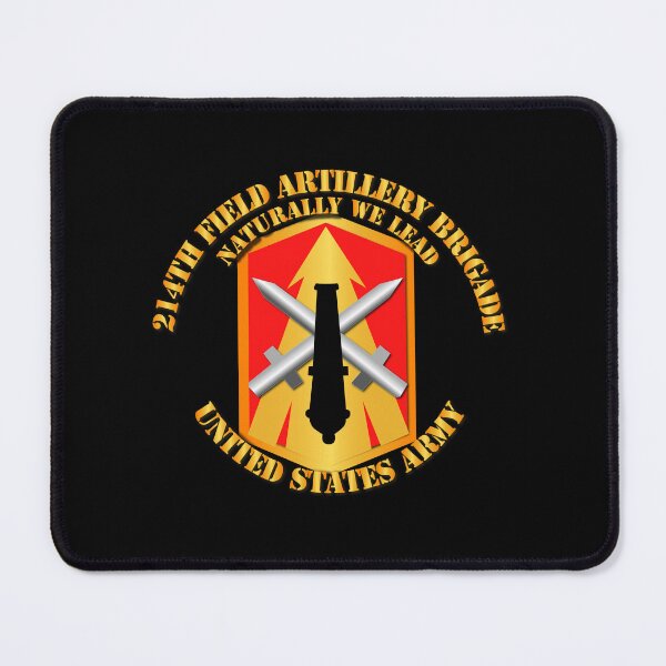 Item preview, Army - 214th FA Bde - Naturally We Lead designed and sold by Military Insignia Products.