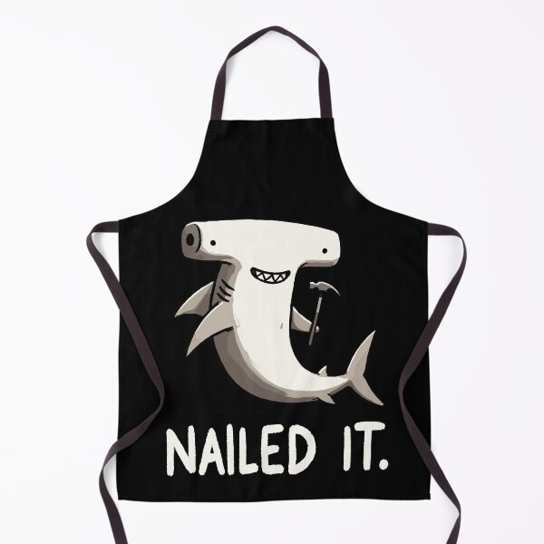 Item preview, Nailed it Hammerhead Shark designed and sold by DoodleDashShop.