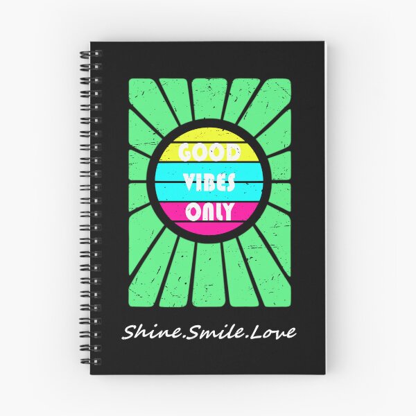 Item preview, Good Vibes Only Positive Vibrations Mellow Green True Colors designed and sold by ShineSmileLove.