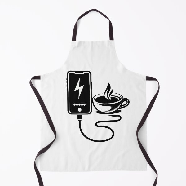 Item preview, Caffeine Charge - Energize Your Day with Coffee Power designed and sold by MnDShirts.