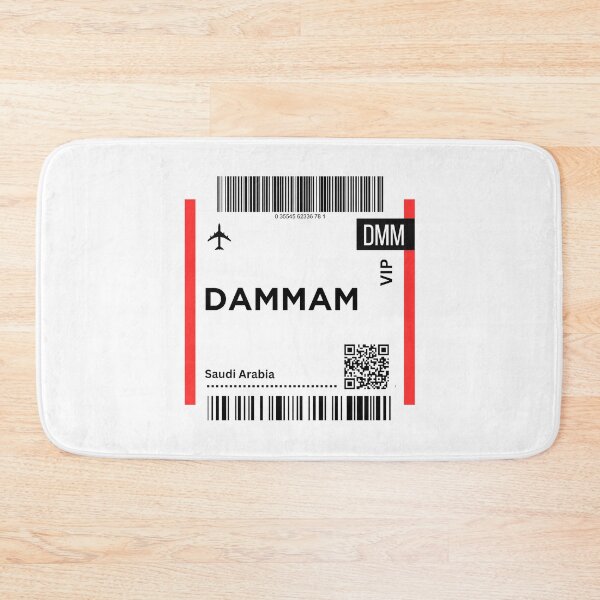 Item preview, Dammam, Saudi Arabia airplane Boarding Pass designed and sold by RoamInk.