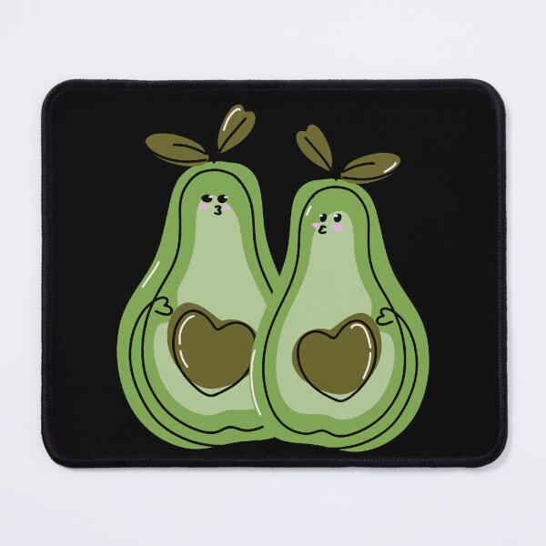 Item preview, Valentine's Day Kawaii Design Gifts T-Shirt Simple Avocado Kiss  designed and sold by CANDYFrog.