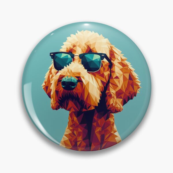 Artikelvorschau, Low-Poly Labradoodle entworfen und verkauft von pseudosiren.