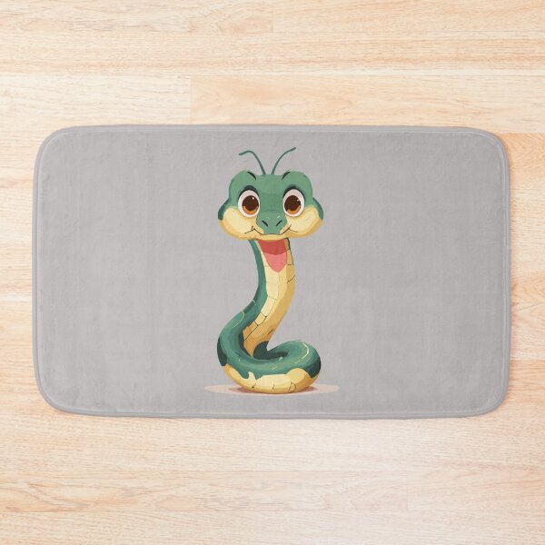 Item preview, Cute tropical snake, funny cartoon reptile designed and sold by davidbomel-Art.