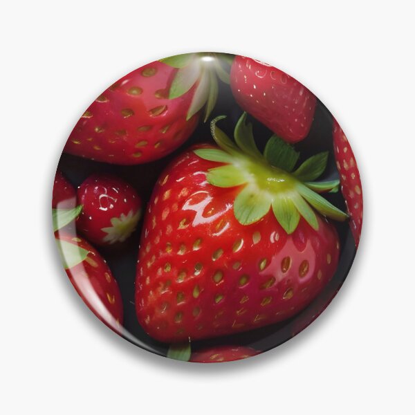Artikelvorschau, Sweet And Refreshing Strawberry Pattern entworfen und verkauft von TheArtOfPat.