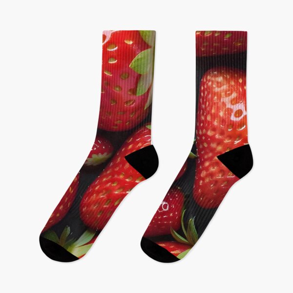 Aperçu de l'œuvre Sweet And Refreshing Strawberry Pattern créée et vendue par TheArtOfPat.