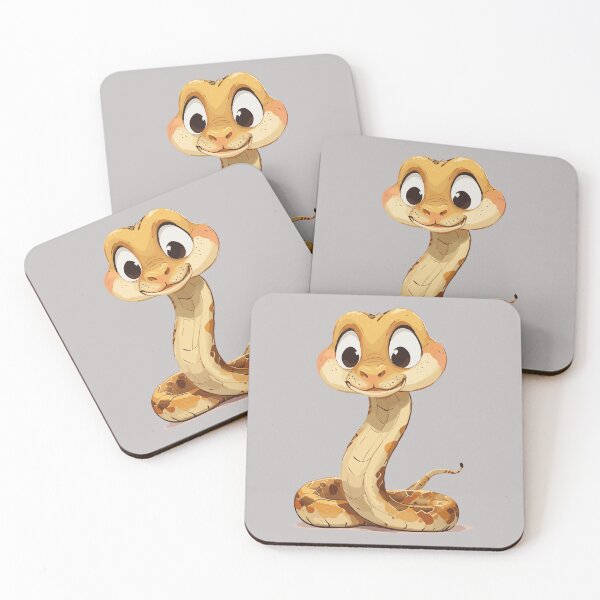 Item preview, Cute tropical snake, funny cartoon reptile designed and sold by davidbomel-Art.