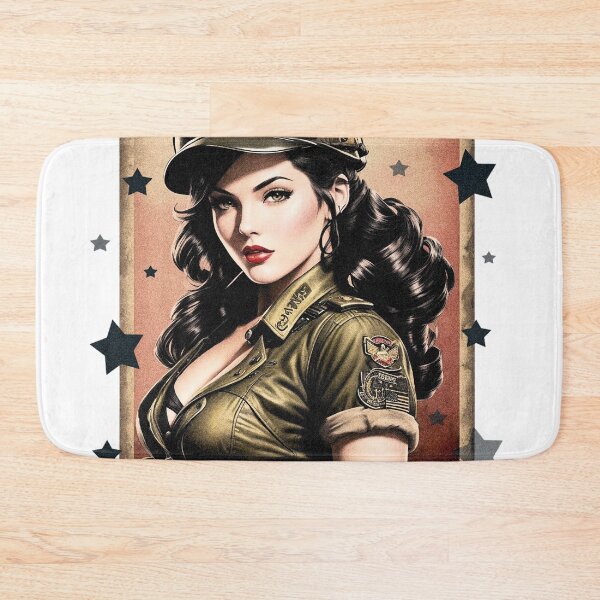 Item preview, Military Diva under the Black Star designed and sold by Coloreddots.