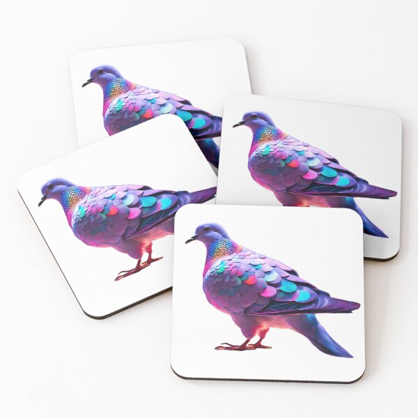Item preview, Colorful Dove Cute Art designed and sold by GloriousArtSKD.