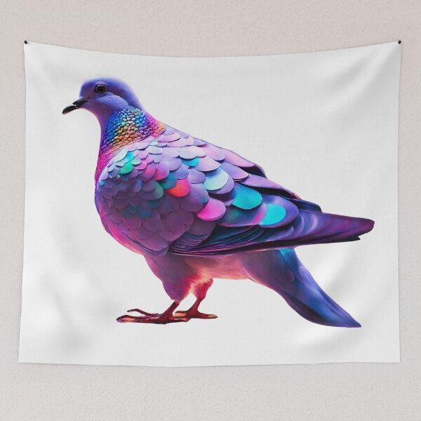 Item preview, Colorful Dove Cute Art designed and sold by GloriousArtSKD.