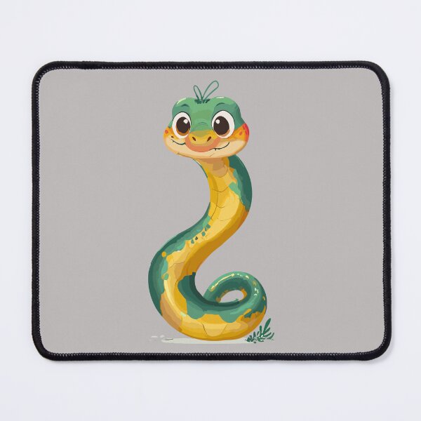 Item preview, Cute tropical snake, funny cartoon reptile designed and sold by davidbomel-Art.