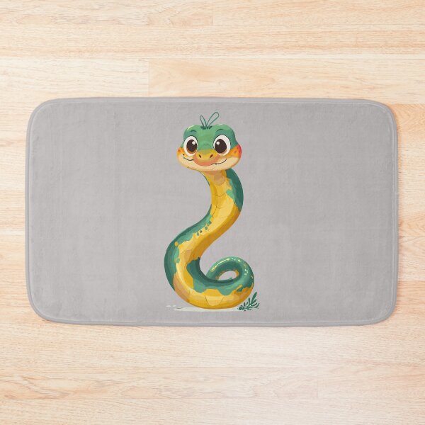 Item preview, Cute tropical snake, funny cartoon reptile designed and sold by davidbomel-Art.