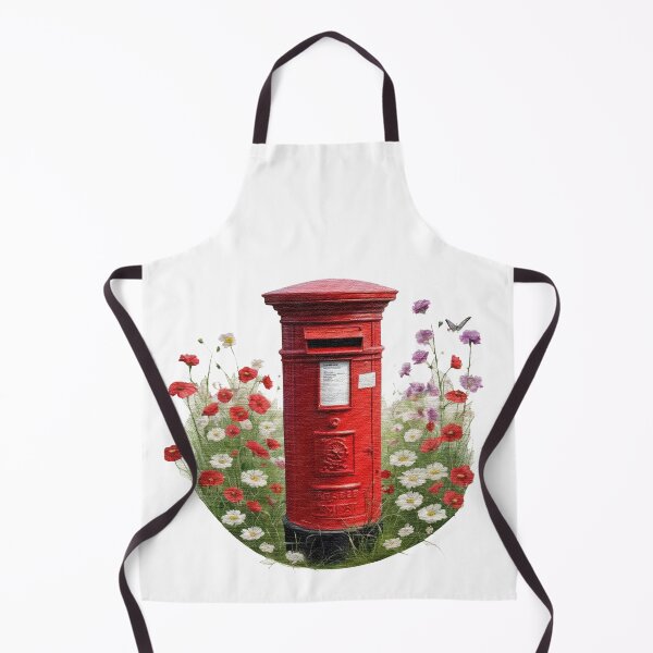 Item preview, Red post box designed and sold by jnsmerchstore.
