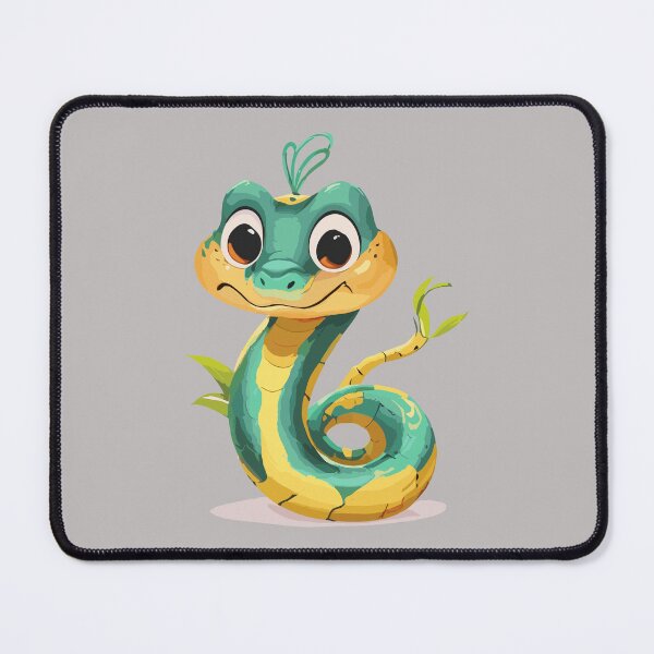 Item preview, Cute tropical snake, funny cartoon reptile designed and sold by davidbomel-Art.