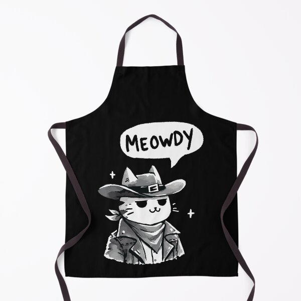 Item preview, Meowdy Cowboy Cat designed and sold by DoodleDashShop.