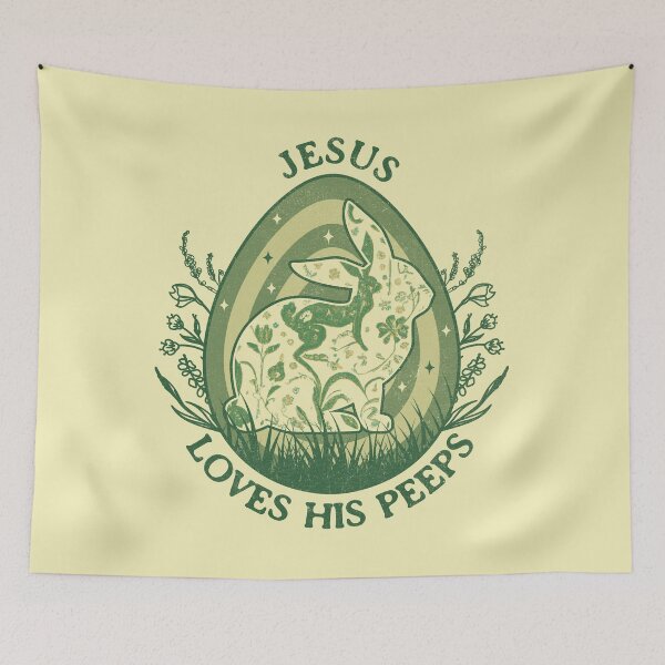 Item preview, Jesus Loves His Peeps designed and sold by SunFirecracker.