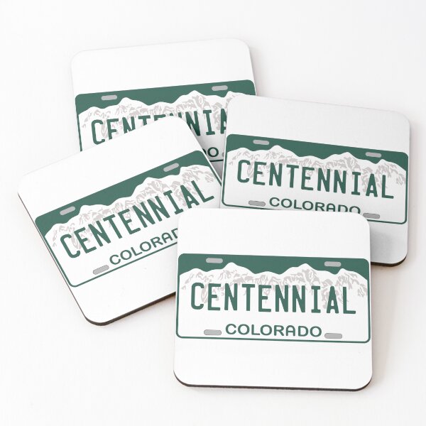 Item preview, Centennial Colorado License Plate designed and sold by Decal Mania.