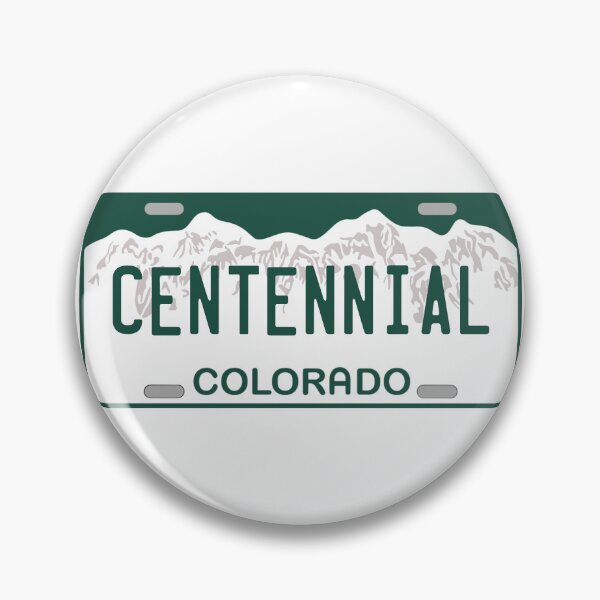 Item preview, Centennial Colorado License Plate designed and sold by Decal Mania.