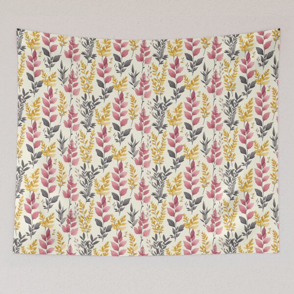 Item preview, Ethno Tapestry of Autumn Leaves designed and sold by Neo Nirvana.