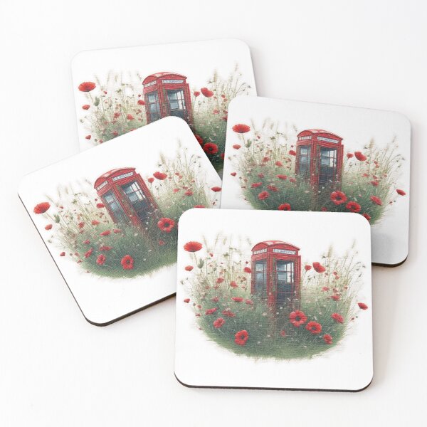Item preview, Red telephone box designed and sold by jnsmerchstore.