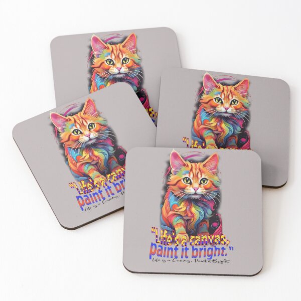 Item preview, Rainbow Galaxy Cat - Funny Cat - Cat Lovers designed and sold by Ramzadeen.