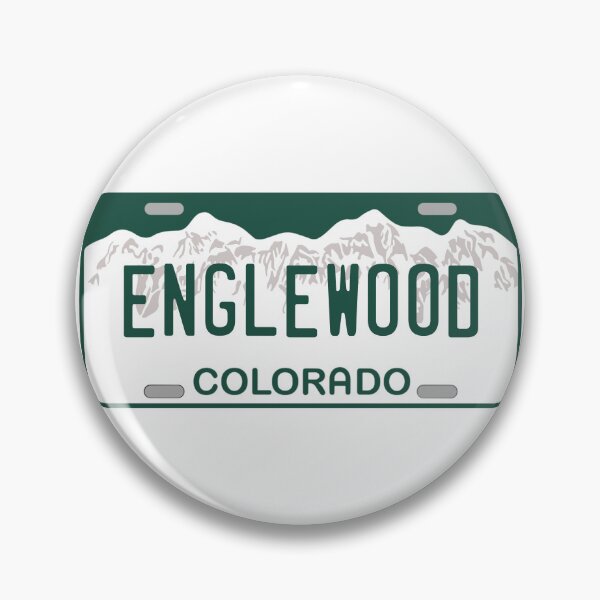 Item preview, Englewood Colorado License Plate designed and sold by Decal Mania.