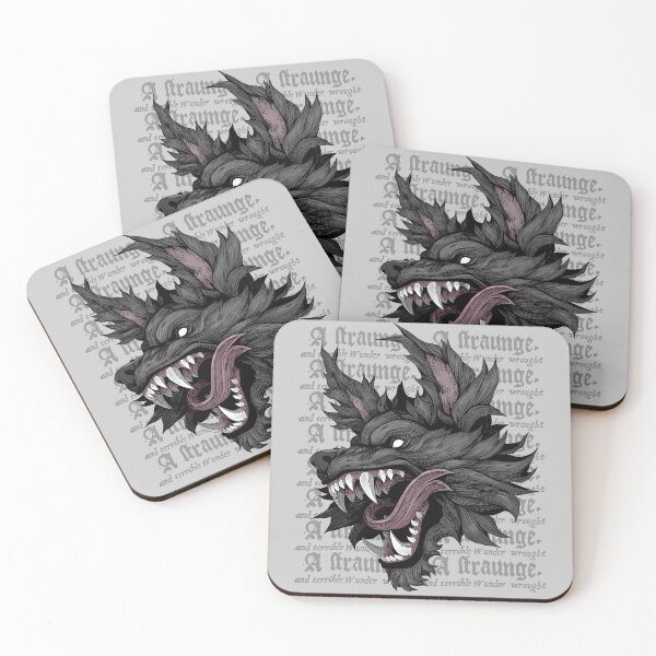Item preview, Black Dog Spectral Hellhound Cryptid designed and sold by wingedwolf94.