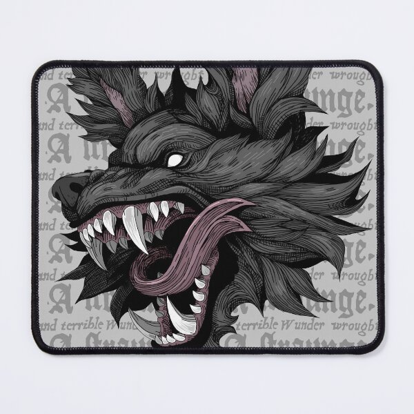 Item preview, Black Dog Spectral Hellhound Cryptid designed and sold by wingedwolf94.