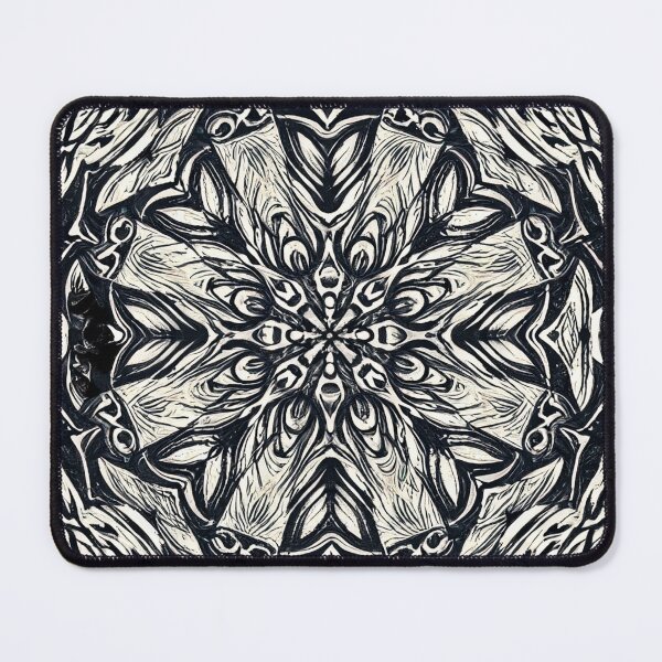 Item preview, Monochrome mandala pattern  designed and sold by Pattern-life-.