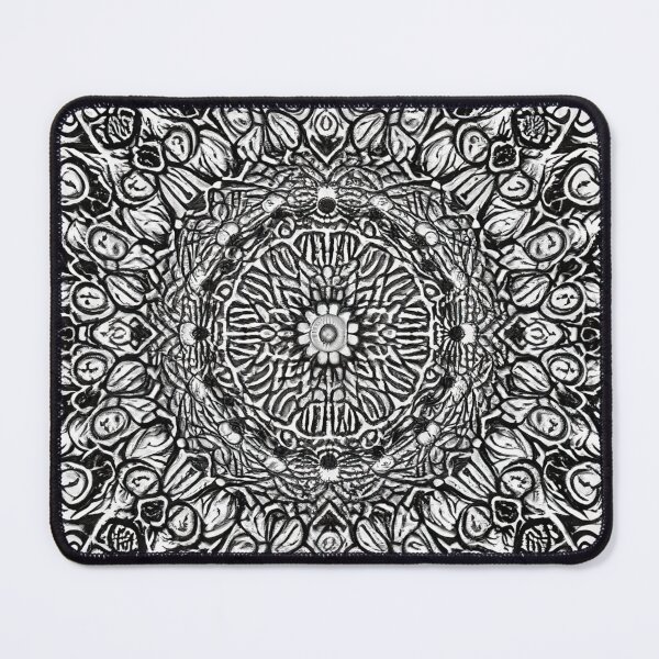 Item preview, Monochrome mandala pattern  designed and sold by Pattern-life-.