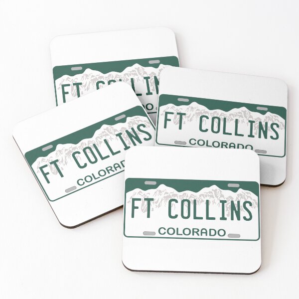 Item preview, Fort Collins Colorado License Plate designed and sold by Decal Mania.
