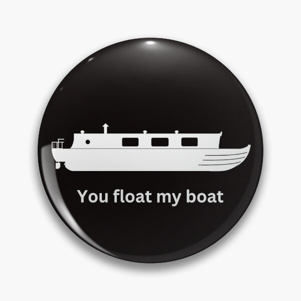 Item preview, You float my boat (wht) designed and sold by canal-arts.