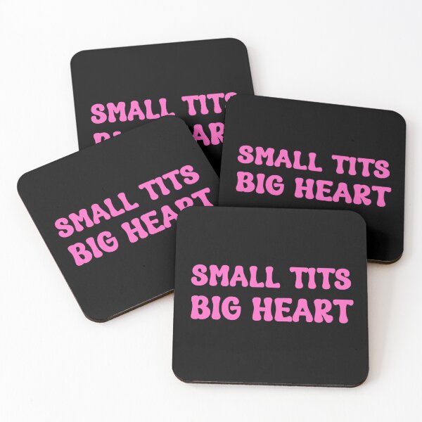 Item preview, Small Tits Big Heart, Funny Sarcasm Saying designed and sold by Quirky Shirts.