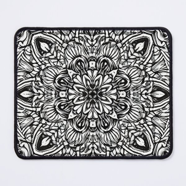 Item preview, Copy of Monochrome mandala pattern designed and sold by Pattern-life-.