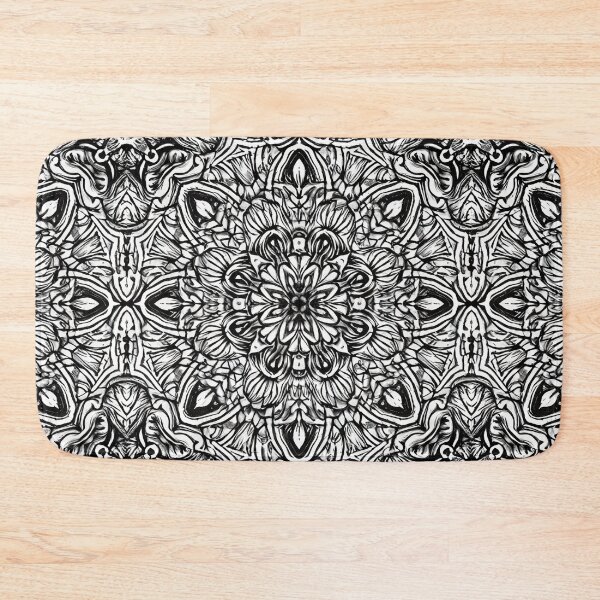 Item preview, Copy of Monochrome mandala pattern  designed and sold by Pattern-life-.