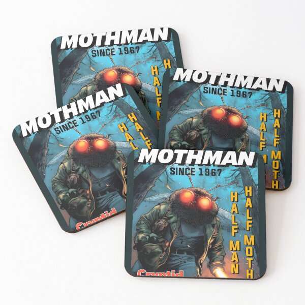 Item preview, Mothman Cryptid Since 1967 Half Man Half Moth  designed and sold by scooterbaby.