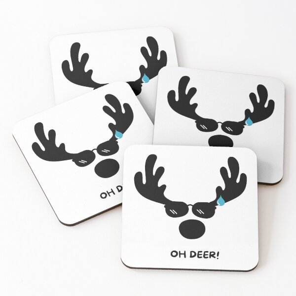 Artikelvorschau, Oh Deer! Rentier mit Sonnenbrille entworfen und verkauft von GRINspiration.