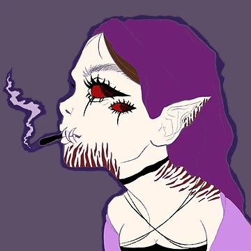 Artwork thumbnail, Purple Death by RabidDevilRay