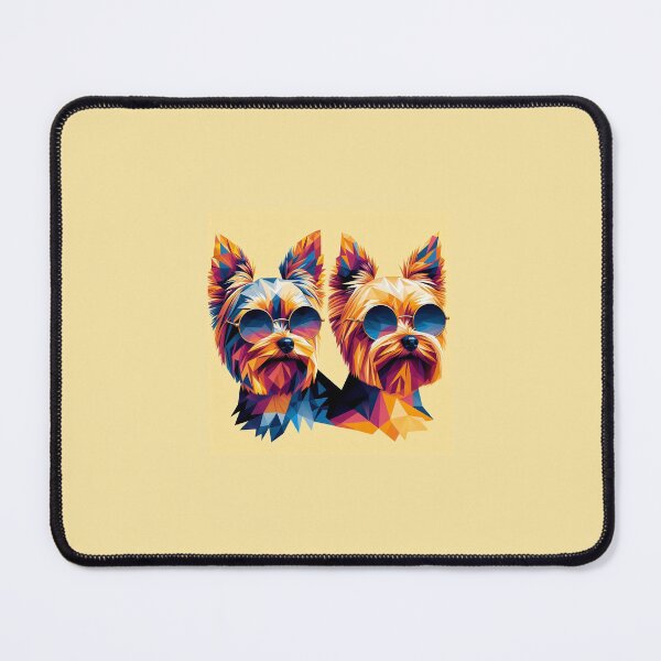 Item preview, Low poly Yorkies designed and sold by pseudosiren.