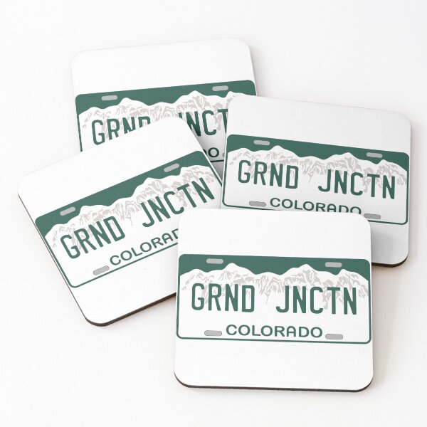 Item preview, Grand Junction Colorado License Plate designed and sold by Decal Mania.