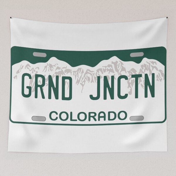 Item preview, Grand Junction Colorado License Plate designed and sold by Decal Mania.