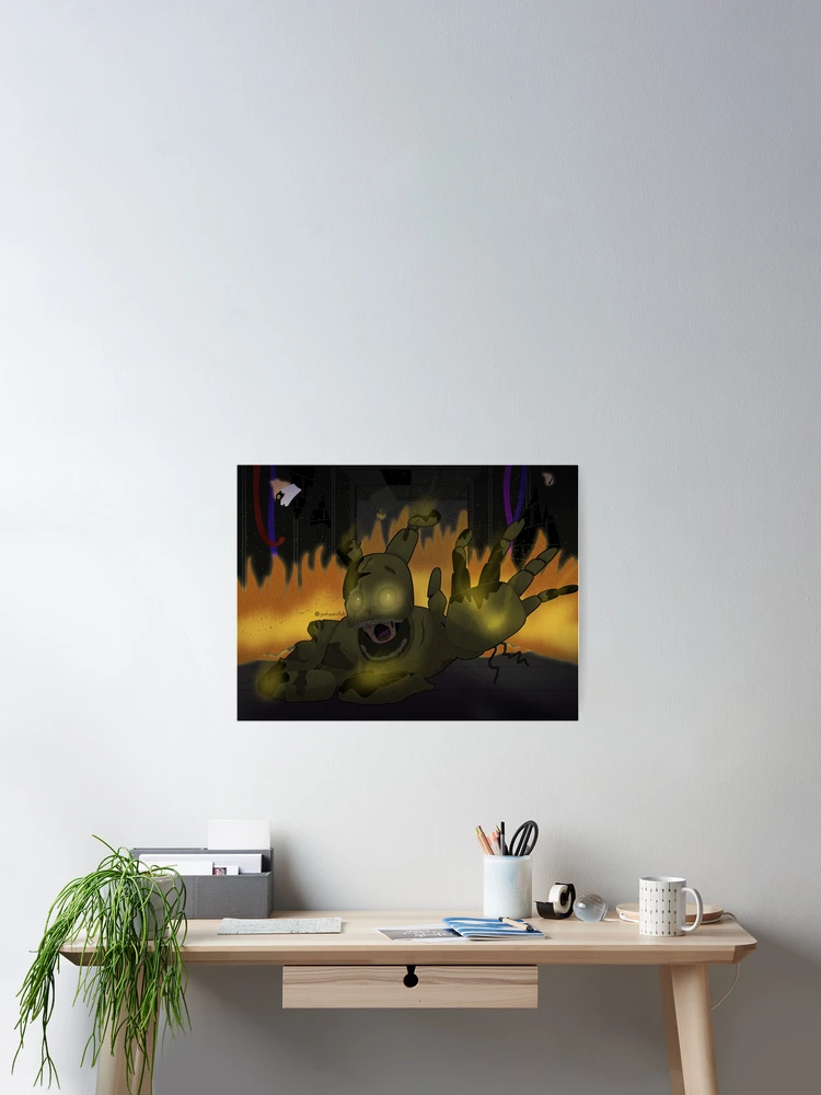 Thumbnail 2 of 3, Poster, Springtrap designed and sold by JoshPointOh.