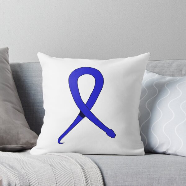 Item preview, Blue Snake Awareness Ribbon designed and sold by StarStruckWorks.